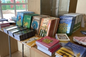 سبزوار: ايستگاه مطالعه كتاب در محل پارك بهمن جهت ارائه خدمت به مسافران نوروزی