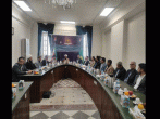  برگزاری نشست هم اندیشی اعضای شورای فرهنگ و مسئولان شهرستان سرخس با رئیس سازمان کتابخانه های رضوی