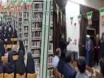  نواخته شدن زنگ انقلاب در کتابخانه مرکزی آستان قدس رضوی