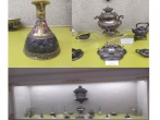 ویترین گنجینه ظروف موزه رضوی به آثار جدید زینت یافت