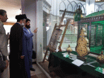 رونمایی از قطعات تازه شناسایی شده ضریح فولادی حرم مطهر رضوی