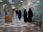 برپایی نمایشگاه «از نهضت تا رحلت» در کتابخانه حرم رضوی 