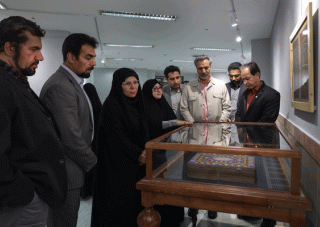 نمایشگاه مثنی‌نگاری «تماشاگه راز» در نگارخانه موزه رضوی دایر شد