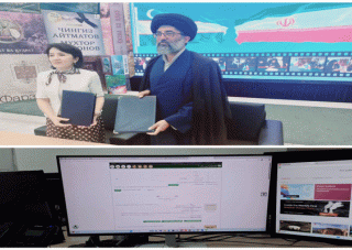 راه‌اندازی ایستگاه دیجیتال نسخ خطی و منابع چاپی گنجینه رضوی در کتابخانه ملی ازبکستان