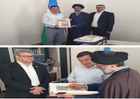 هدف‌گذاری برای گسترش همکاری‌های فرهنگی میان کتابخانه رضوی و ازبکستان