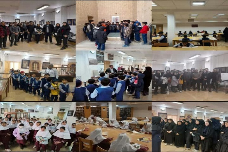بازدید بیش از 3000 نفر از کتابخانه و موزه وزیری یزد، همزمان با هفته کتاب