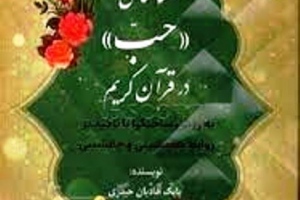 معناشناسی حب در قرآن کریم