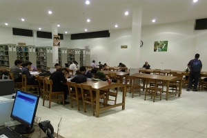 کتابخانه امام رضا(ع) مسجد غدیر بابا علی