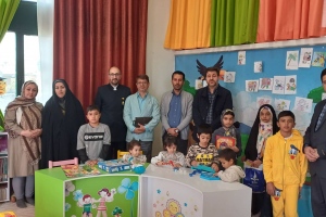 مشهد: کتابخانه تخصصی کودک، بازديد خادمياران سازمان از كتابخانه و كتابخانه تخصصي كودك 