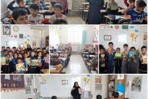بیرجند: اجرای برنامه های کتاب محور زنگ کتاب و کتابرسانی برای دانش آموزان پایه دوم دبستان امام حسین (ع)