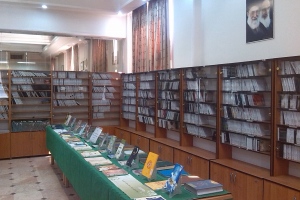 مشهد: كتابخانه آيت الله حاج شيخ مجتبي قزويني(ره)، نمايشگاه كتاب‌ و نرم‌افزار «مولود رمضان» به مناسبت ولادت حضرت امام حسن مجتبي(ع) 