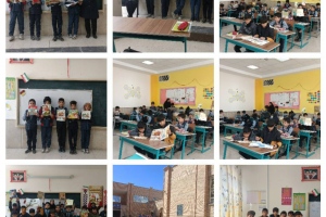 بیرجند:زنگ کتاب برای دانش آموزان پایه سوم دبستان سردار دلها با محوریت کتاب «امام حسن علیه السلام» 