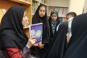 قوچان: بازديد تعدادی از بسيجيان بخش باجگيران از مجتمع و کتابخانه