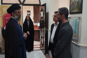 تربت حیدریه: بازديد رياست محترم سازمان و مدیریت کتابخانه های وابسته شهرستانها از كتابخانه