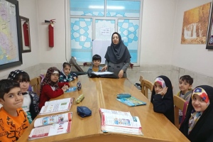 مشهد: كتابخانه مسجد بزرگ امام رضا (ع)، آموزش زبان انگليسي به كودكان 