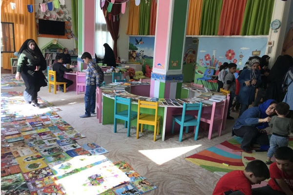 باز طراحی و باز تجهیز کتابخانه تخصصی کودک آستان قدس رضوی در مشهد