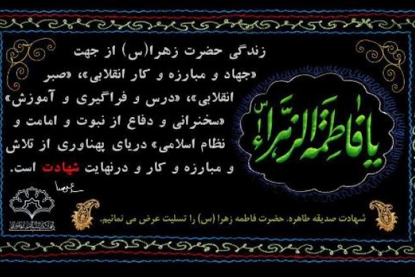 حضرت زهرا سلام‌الله‌علیها، دریای پهناور تلاش و مبارزه