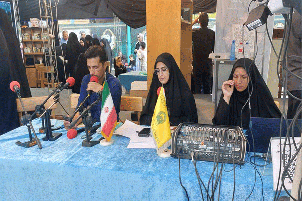 پخش زنده «رادیو کتاب» ویژه ایام پایانی صفر در جوار حرم رضوی
