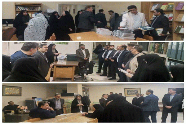 بازدید مدیران ارشد اسناد ملی کشور از مرکز اسناد آستان قدس رضوی